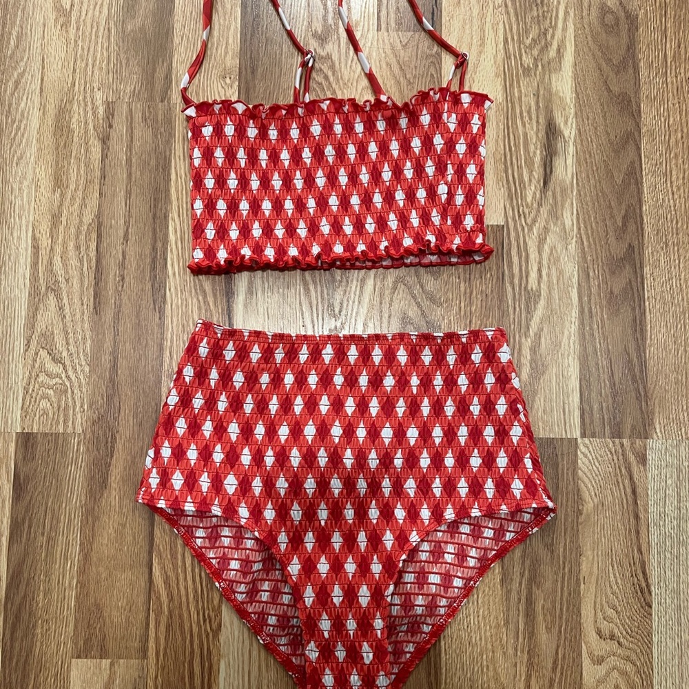 Reformation high waisted swimsuit size small